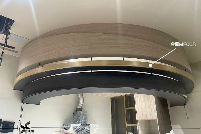 造型/形象牆貼膜-金屬MF008