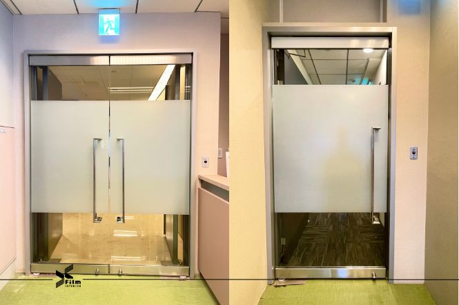 玻璃彩藝膜-窗飾貼膜-霧白紗M1