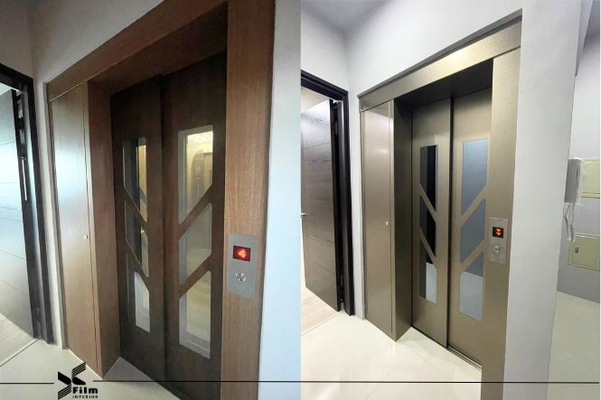 電梯貼膜-特耐軟片-金屬MF102