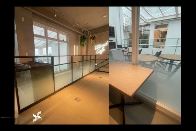 玻璃彩藝膜-窗飾貼膜-雪花漸層A27