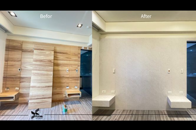 電視牆裝潢貼膜-石紋NS118