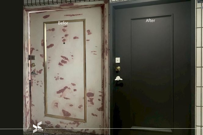 門片/門框貼膜-特耐軟片-單色FD9918