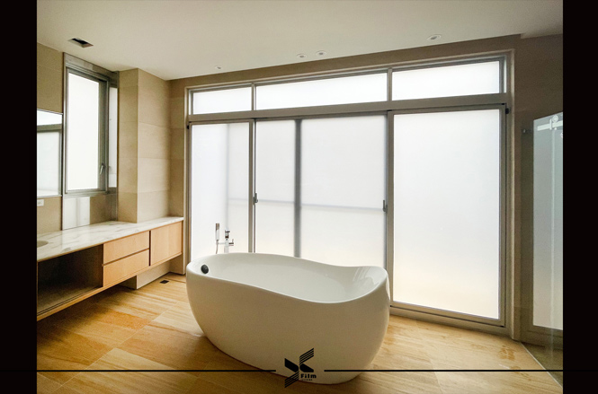 玻璃彩藝膜-窗飾貼膜-霧砂812