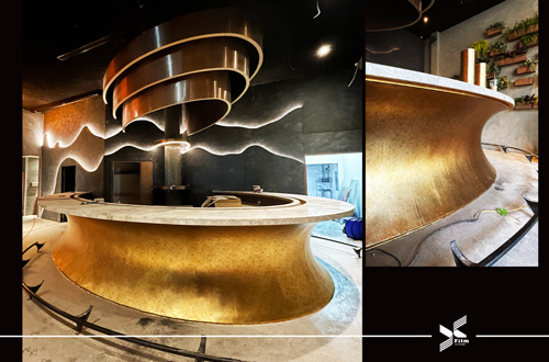 造型/吧檯貼膜-特耐軟片-金屬APZ05