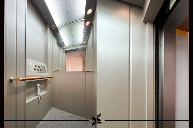 電梯門框裝潢貼膜-特耐波音軟片-金屬GM504