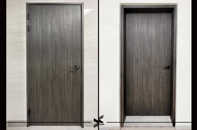 門片/門框貼膜-特奈軟片-木紋ZX120