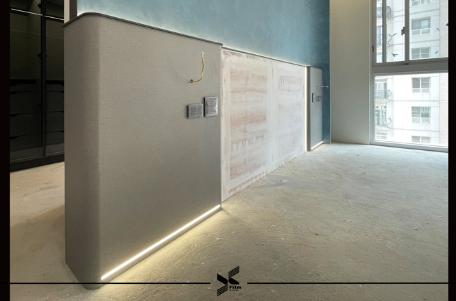 牆壁裝潢貼膜-特耐波音軟片-織紋IE071