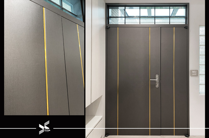 門片/門框貼膜-特耐軟片-金屬IPH504