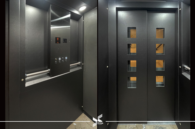 電梯門框裝潢貼膜-特耐波音軟片-金屬IPH504
