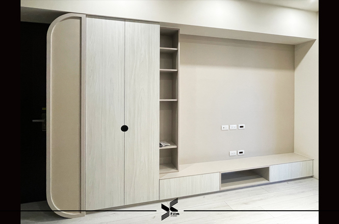 電視牆裝潢貼皮-特耐波音軟片-織紋KF633