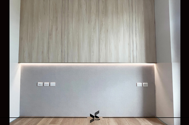 牆壁裝潢貼膜-特耐波音軟片-織紋KF635