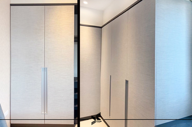 櫃台貼膜-特耐波音軟片-織紋KF636