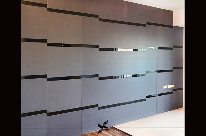 牆壁裝潢貼膜-特耐波音軟片-特耐軟片-織紋KF643