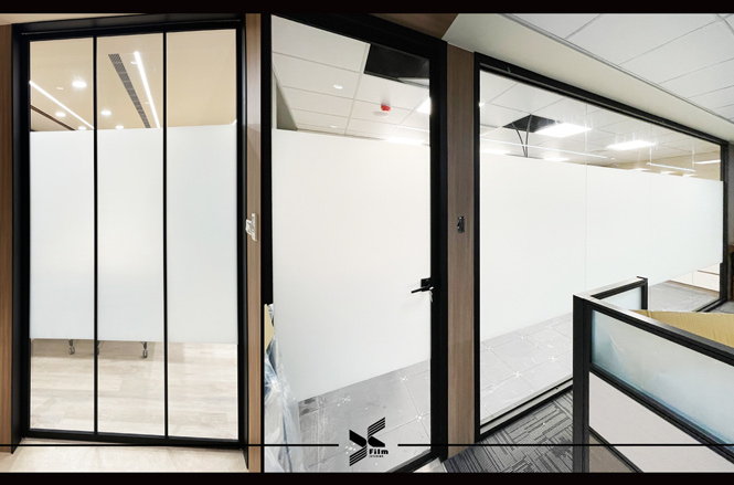 玻璃彩藝膜-窗飾貼膜-霧白砂M1