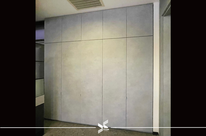 系統櫃裝潢/衣櫃貼膜-特耐波音軟片-石紋NS401