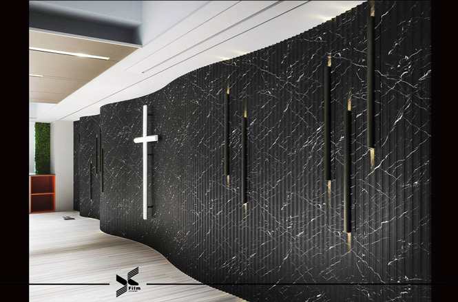 造型貼膜-扶手/柵欄-特耐軟片-石紋NS804