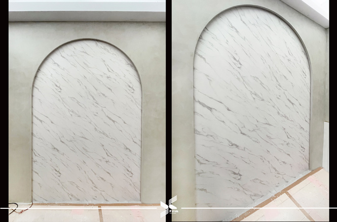 牆壁裝潢貼膜-特耐波音軟片-石紋NS814