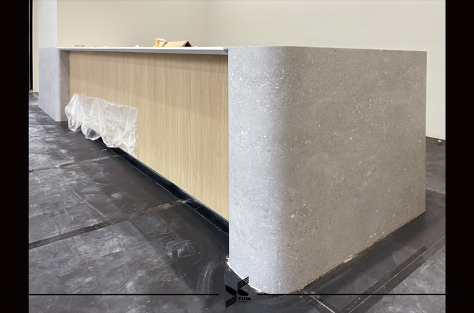 系統櫃裝潢/櫃台貼膜-特耐波音軟片-石紋NS898