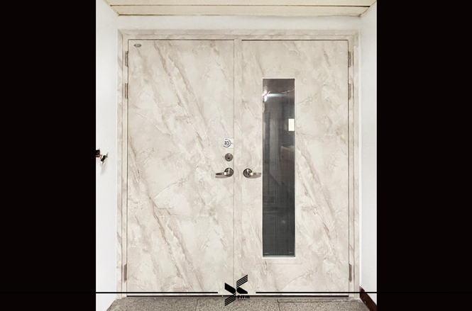 門片/門框貼膜-特耐軟片-石紋PM003