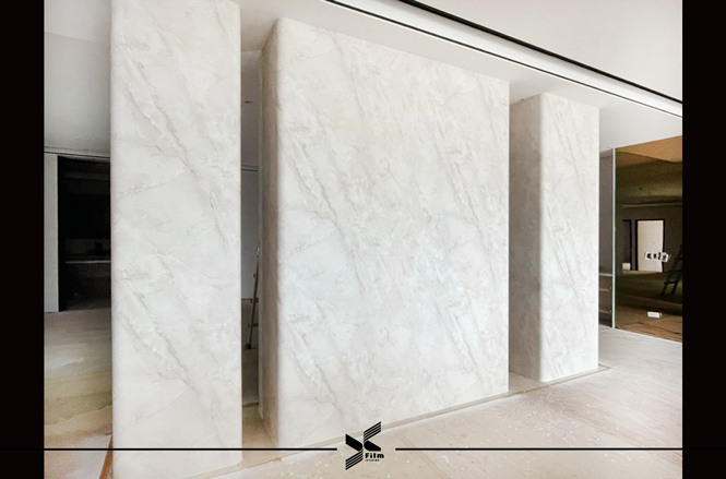 牆壁裝潢貼膜-特耐波音軟片-石紋PM003