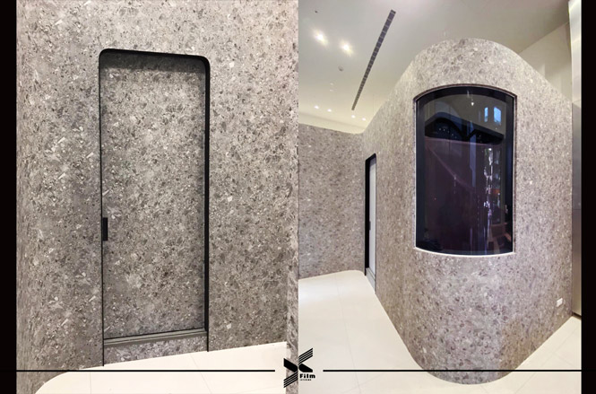 牆壁裝潢貼膜-特耐波音軟片-石紋PM004