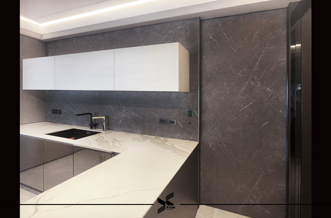 牆壁裝潢貼膜-特耐波音軟片-石紋PM006