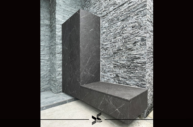 系統櫃貼膜-特耐波音軟片-石紋PM007