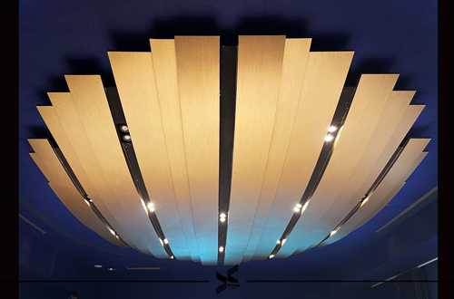 造型/天花板裝潢貼膜-特耐軟片-金屬PM978