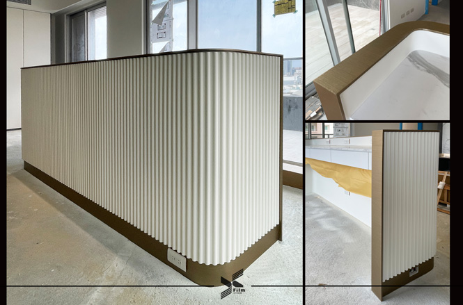 系統櫃/桌子貼膜-特耐波音軟片-金屬PM978