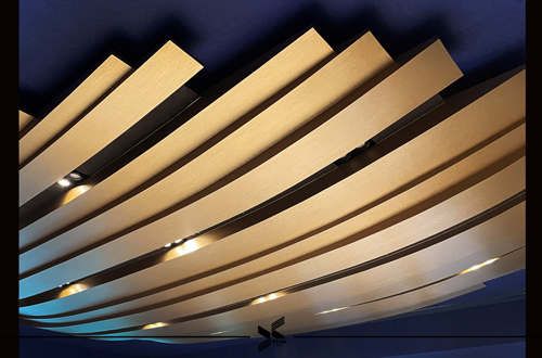 造型/天花板裝潢貼膜-特耐軟片-金屬PM978