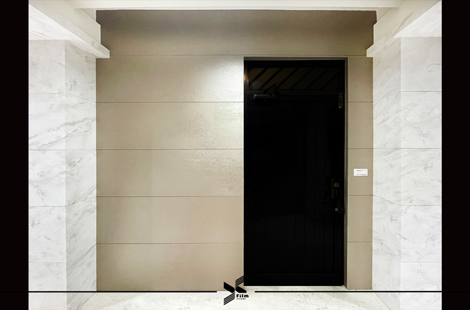 牆壁裝潢面貼膜-特耐軟片-金屬PM984