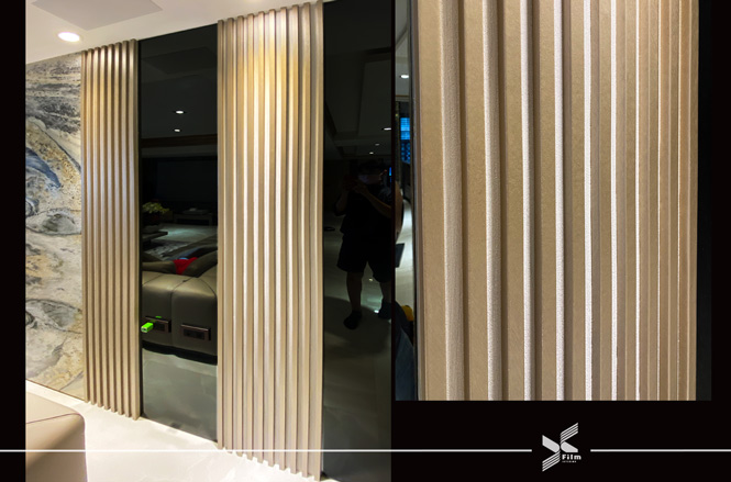 格柵貼膜-特耐軟片-金屬PM984