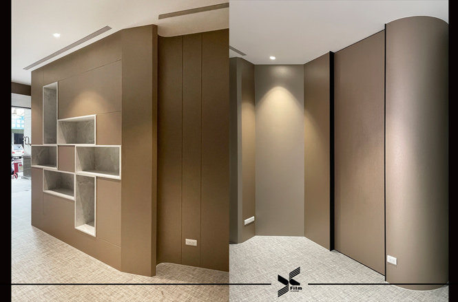 牆壁裝潢貼膜-特耐波音軟片-金屬PM984