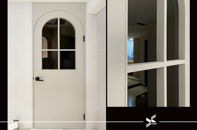 門片/門框貼膜-特耐軟片-木紋PTW14