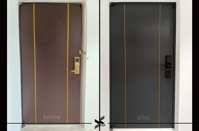 門片貼膜-特奈軟片-金屬RM001