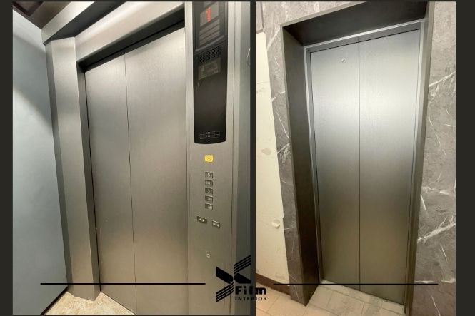 電梯貼膜－特奈軟片－RM004-金屬