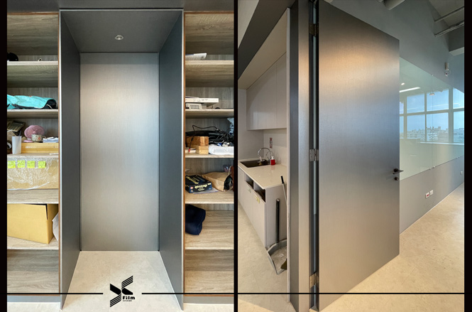 門片/系統櫃貼膜-特耐波音軟片-金屬RM004