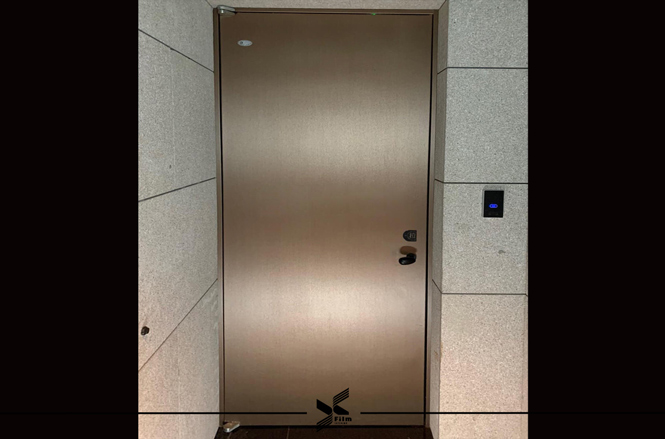 門片貼膜-特耐軟片-金屬RM008