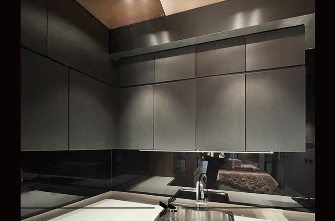 系統櫃裝潢貼膜-特耐波音軟片-金屬RM009