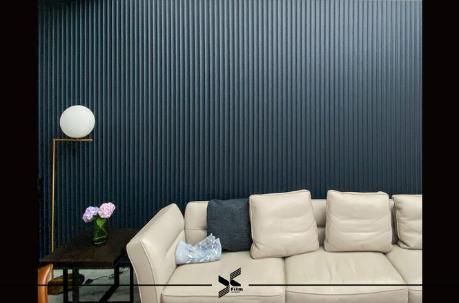 牆壁裝潢貼膜-特殊造型-特耐波音軟片-單色S197