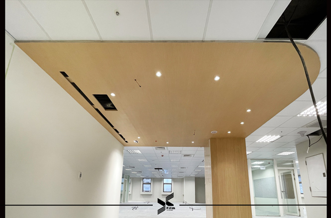 天花板裝潢貼膜-特耐軟片-木紋SPW66