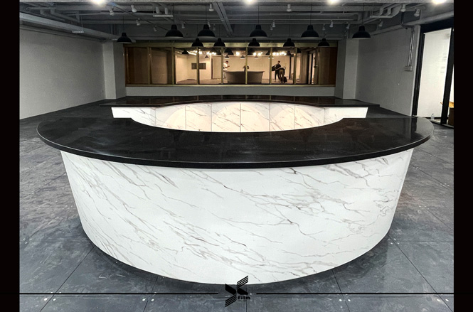 造型櫃貼膜-特耐波音軟片-石紋ST677