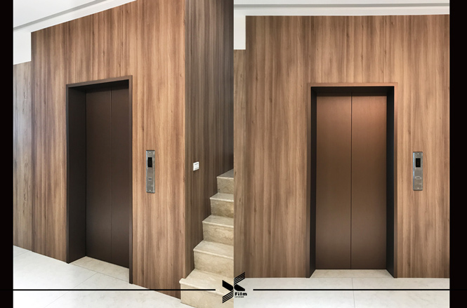 牆壁裝潢貼膜-特耐波音軟片-木紋 W356