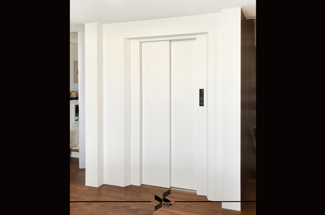 牆壁裝潢/電梯門框貼膜-特耐波音軟片-木紋ZSW04