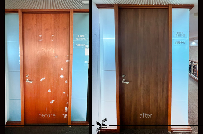 門片貼膜-特奈軟片-木紋ZX126